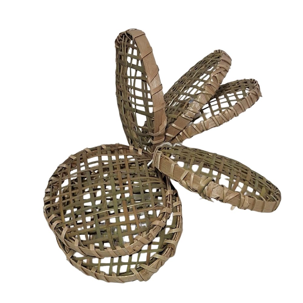 Cane String Hopper Mats, 6 Pieces