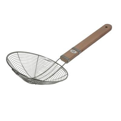 Wire Spider Skimmer, Wooden Handle