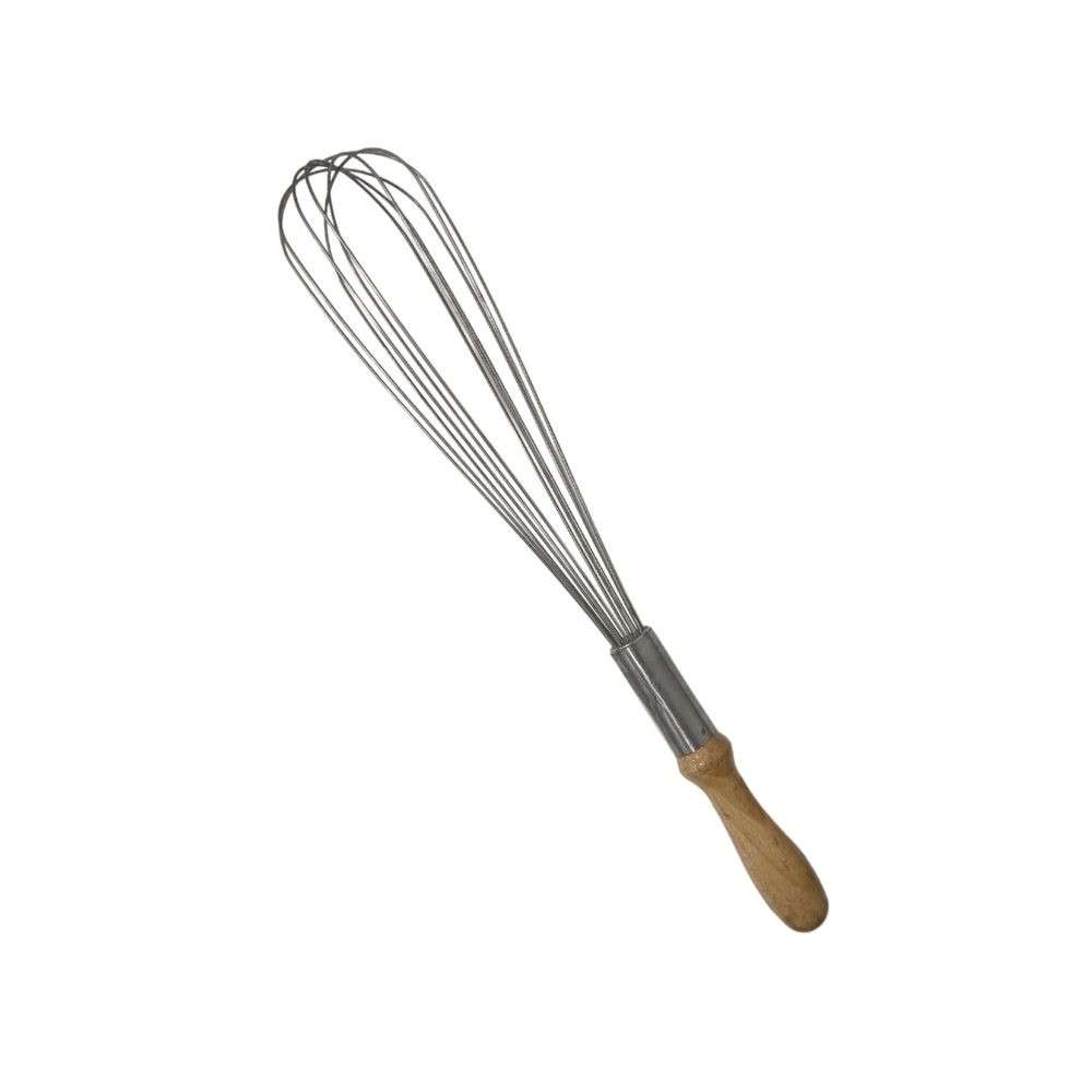 Wooden Handle Balloon Whisk