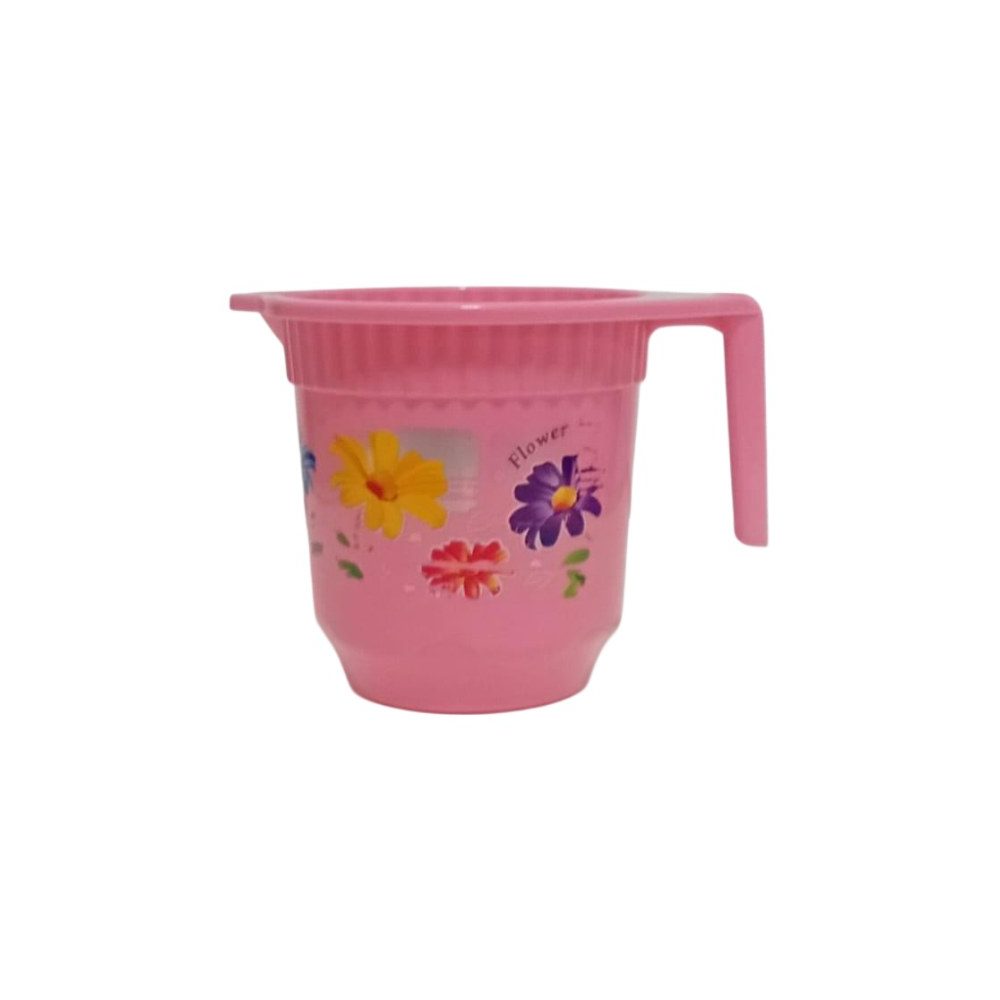 Printed Plastic Beaker Mug 1000ml