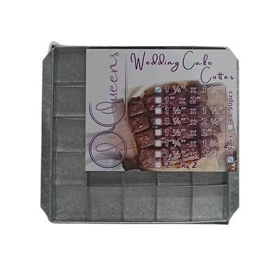 Wedding Cake Cutter Grid, 25 Squares