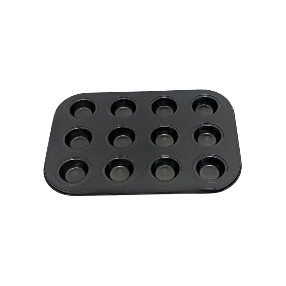 12-Cup Non-Stick Mini Cupcake Tray