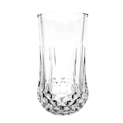 Cut Glass Water Tumbler, 350ml (6pcs)