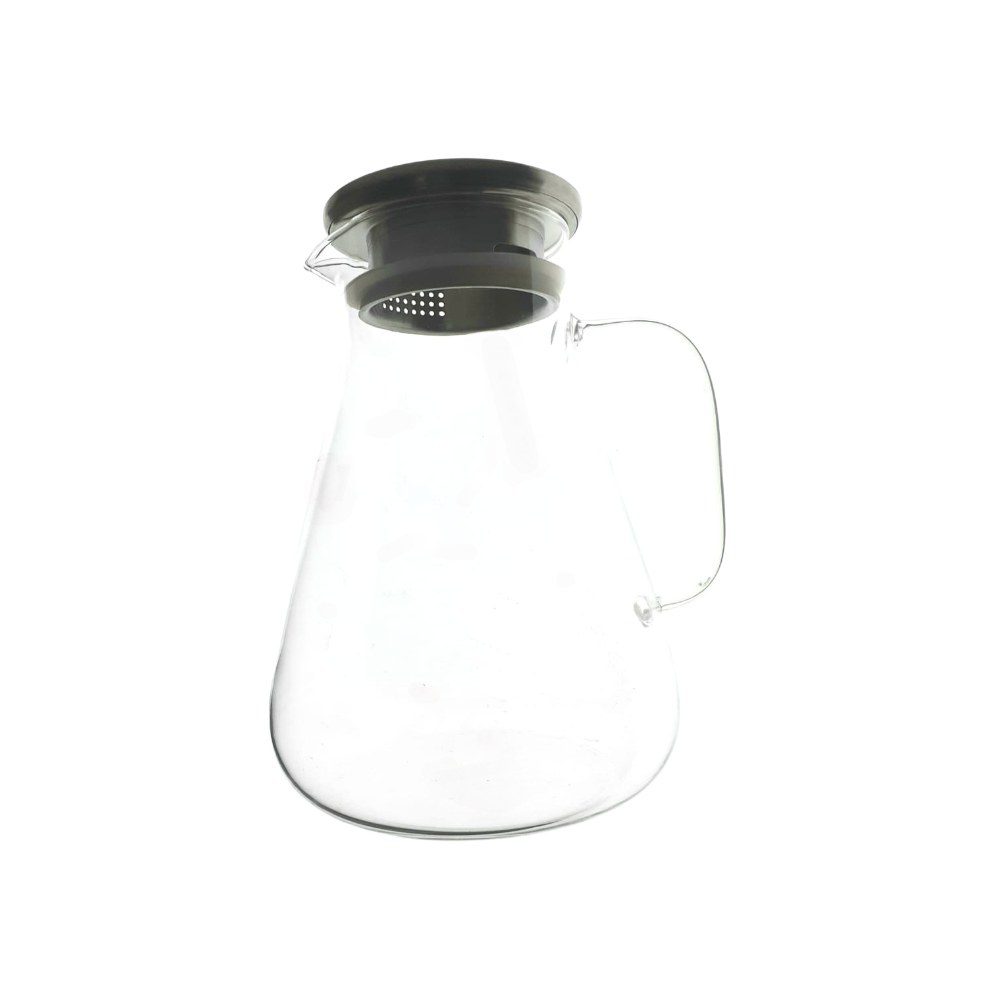 Glass Jug with Strainer Lid