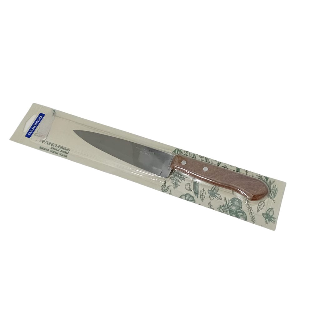 Tramontina wood-handle butcher knife