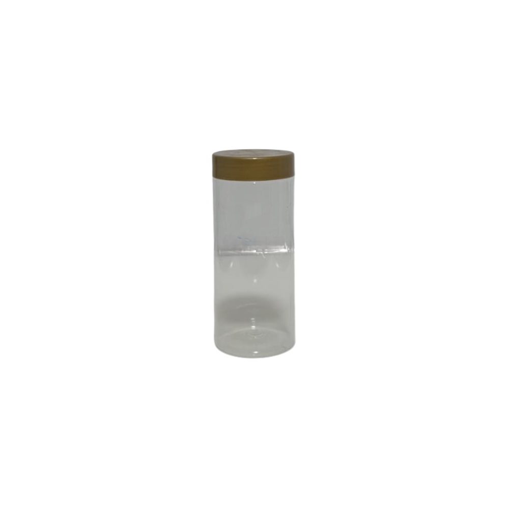 Large clear PET storage jar