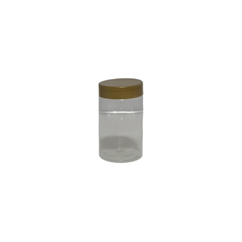 Clear PET Storage Jar, Medium