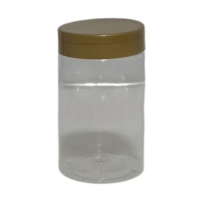 Clear PET Storage Jar, Medium