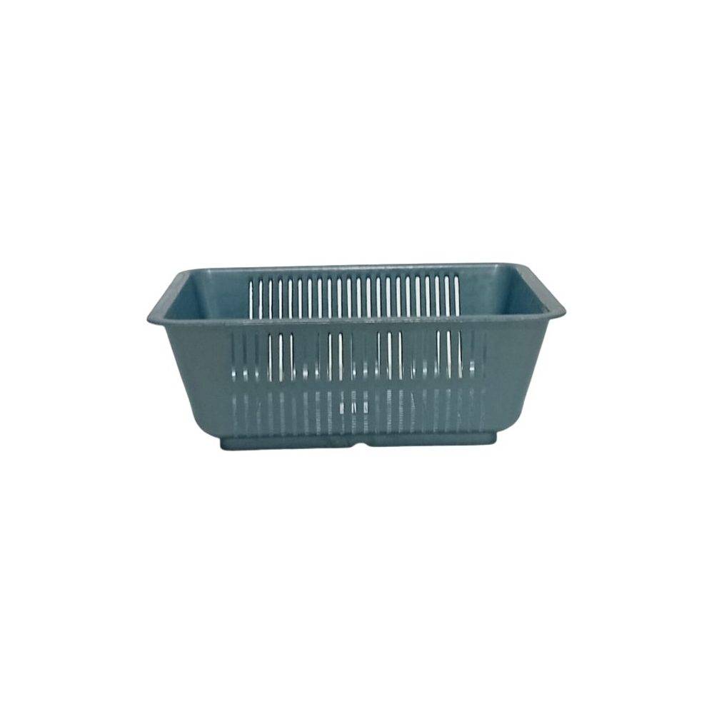 Square Plastic Draining Basket, Medium