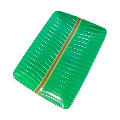 Melamine banana leaf tray