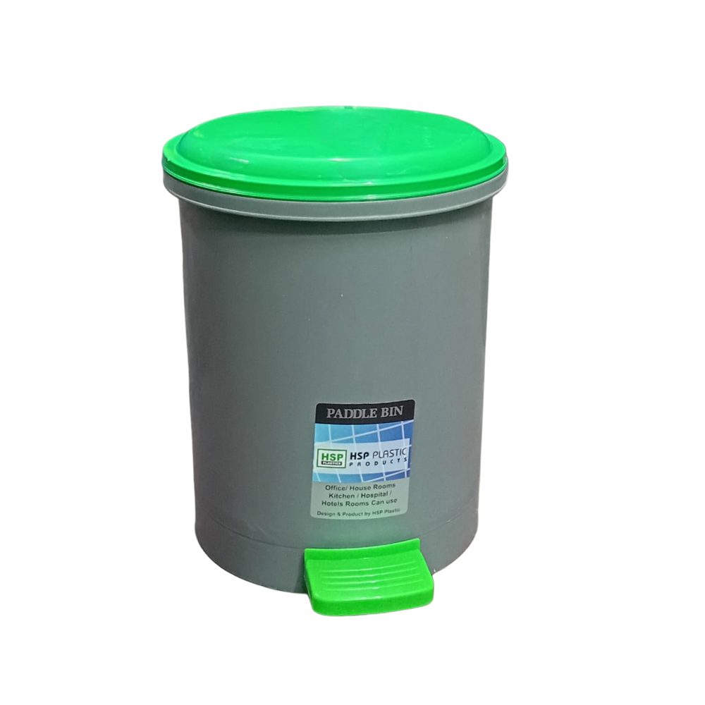 Plastic Pedal Dustbin, 8L