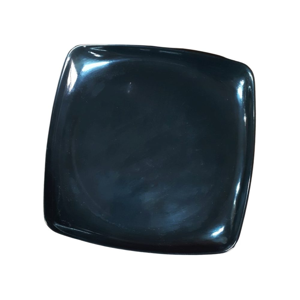 9" square melamine plate