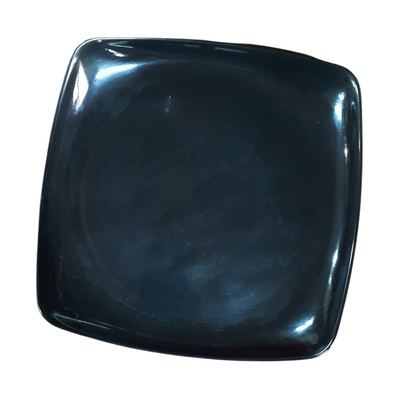 9" square melamine plate