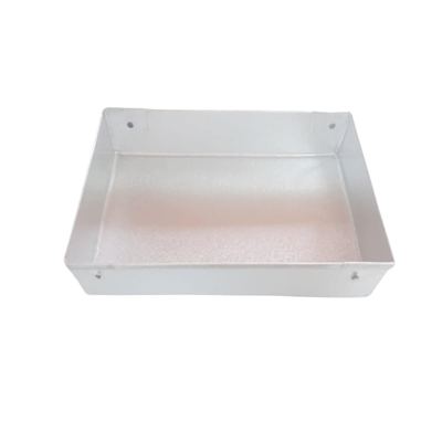 Rectangular aluminium cake tray, 750g