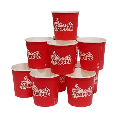 Printed Paper Tea Cups (10 pcs)
