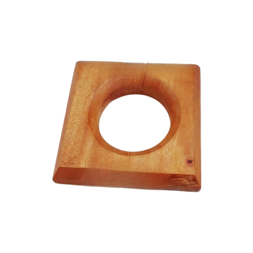 Small Square Wooden Pot Stand