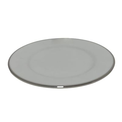 Platinum rim porcelain bread plate