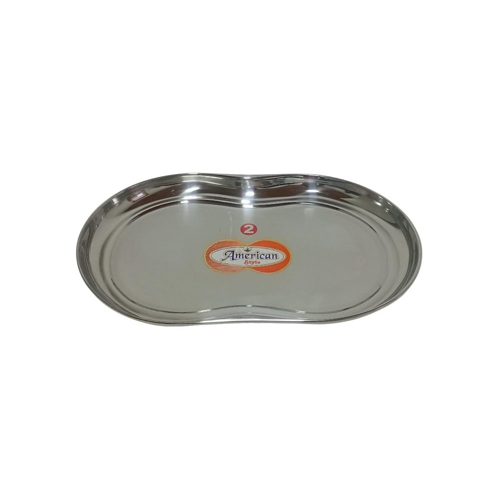 Stainless Steel Oval Serving Tray
