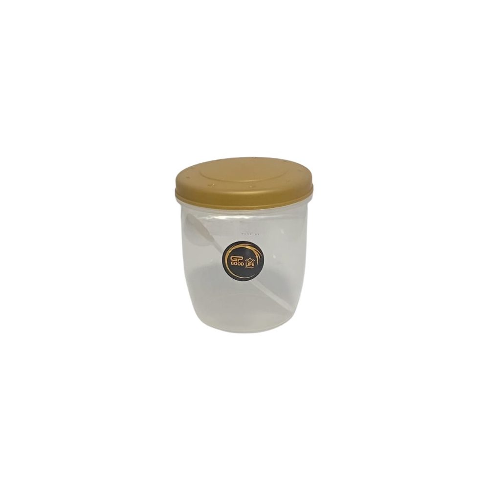 1.1L Clear Plastic Storage Jar