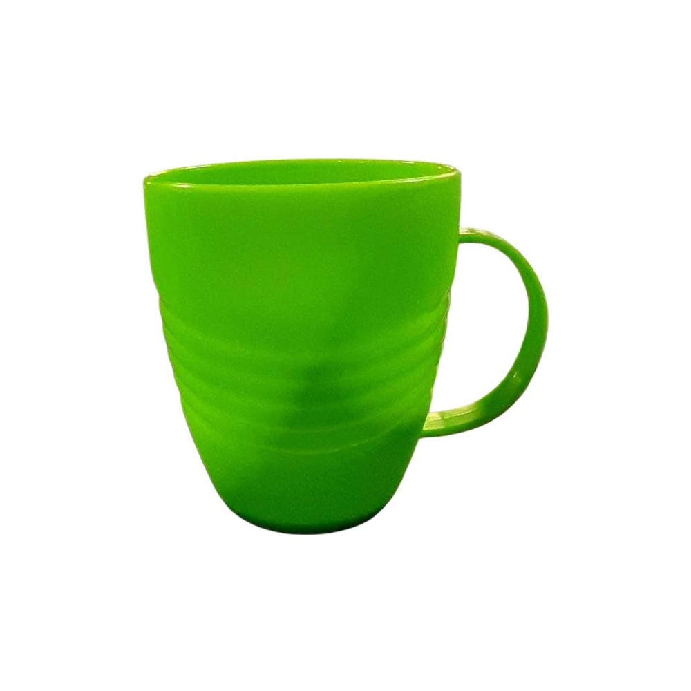 Green Plastic Tea Mug