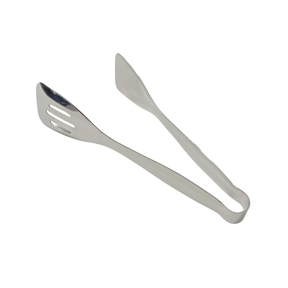 Stainless Steel Slotted Food Tong