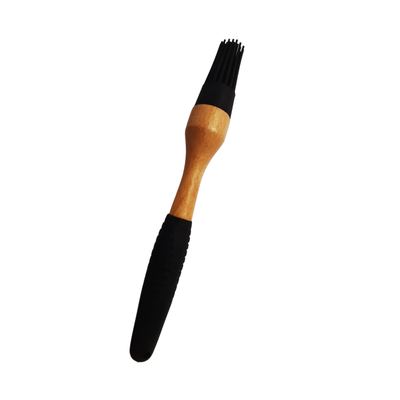 Silicone Pastry Brush, Wooden Handle