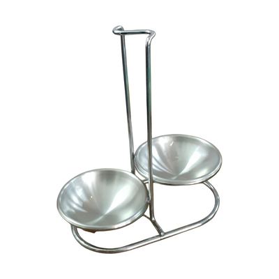 Double S/S Spoon Rest Stand