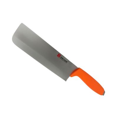 Wide-blade kitchen chopping knife