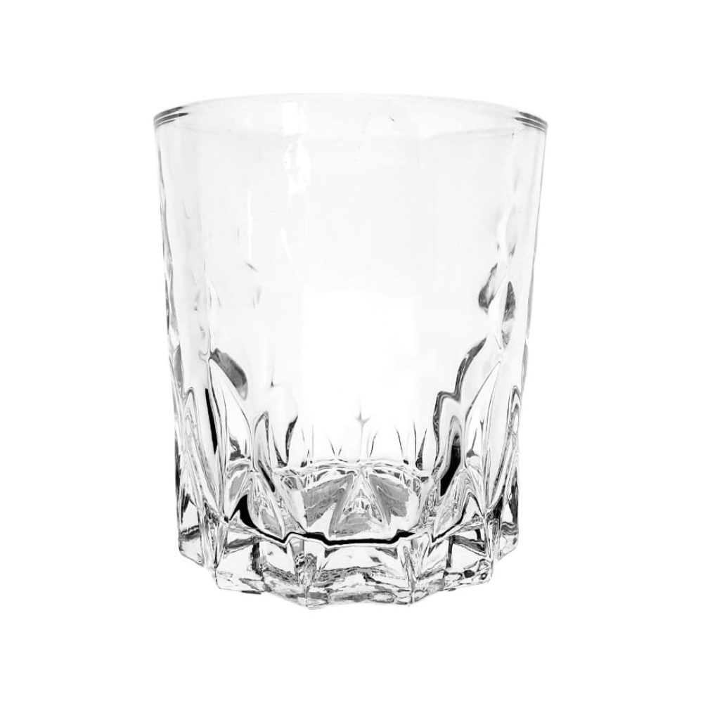 Cut Glass Whisky Rock Tumblers, 6pcs