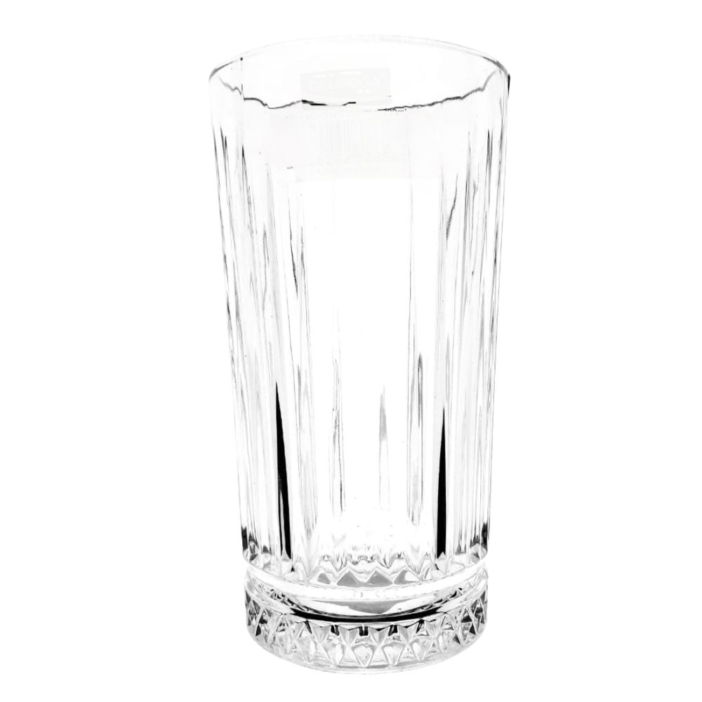 Fluted Glass Tumbler Set, 278ml
