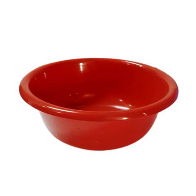 Plastic wash basin, round