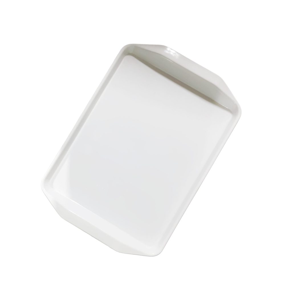 White Melamine Serving Tray
