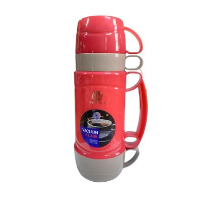 1L Vacuum Flask with Cups