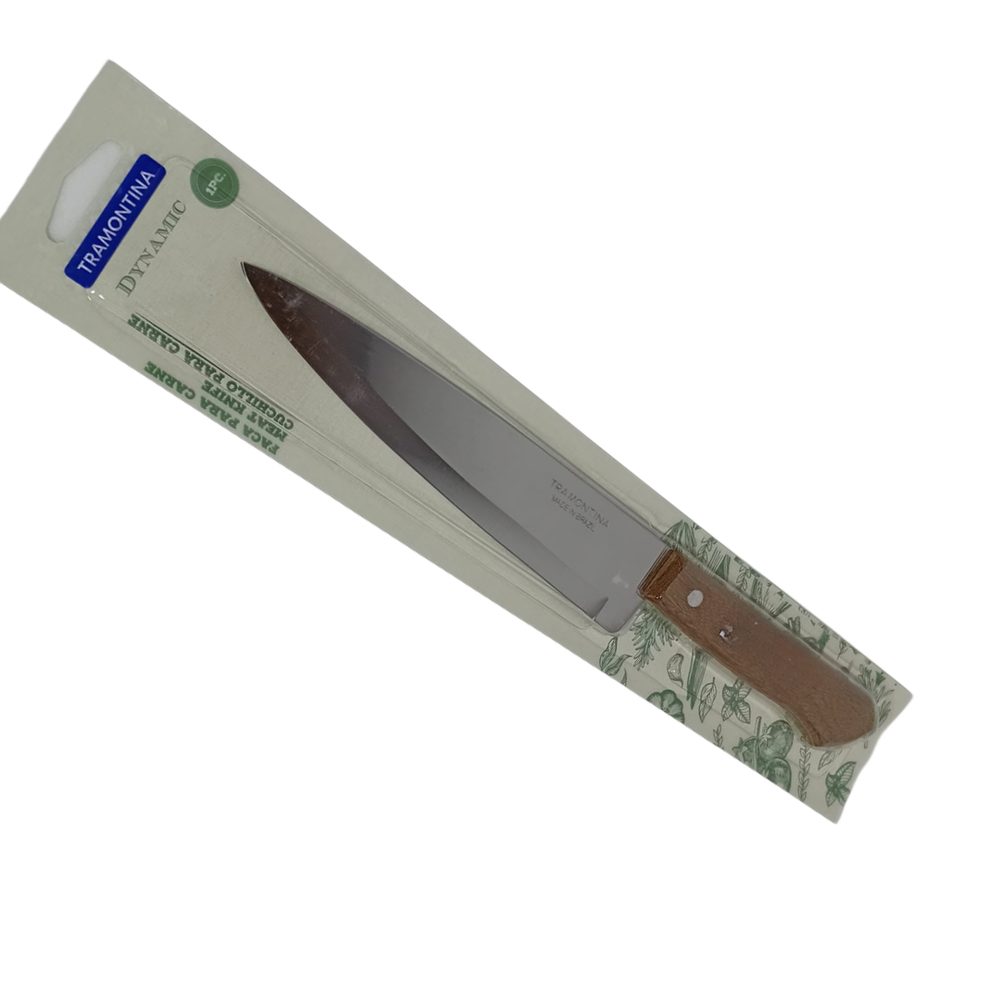 Tramontina 7" Wooden Handle Meat Knife