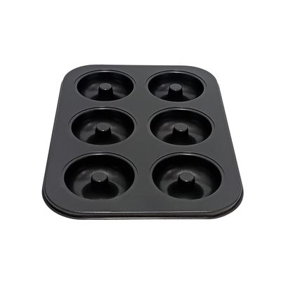 Non-stick 6-cup donut baking tray