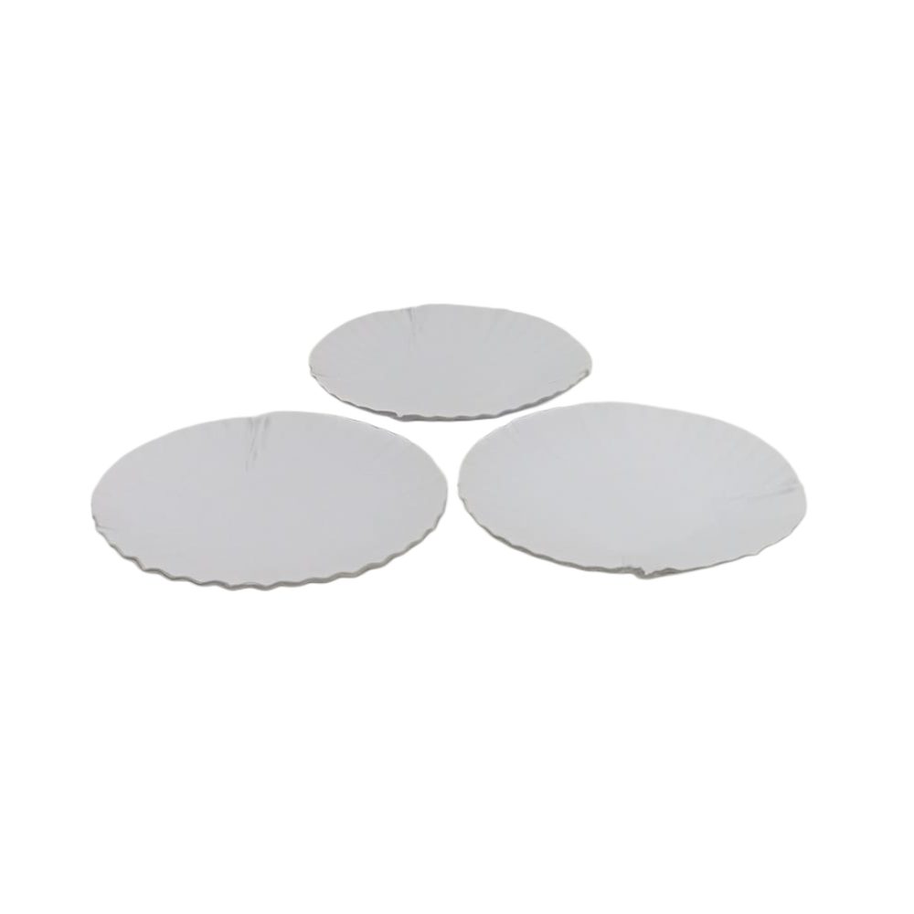 Small disposable paper plates