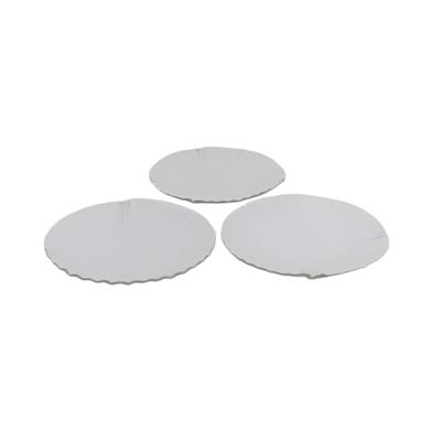 Small disposable paper plates