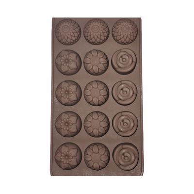 Silicone Flower Chocolate Mould, 15 Cavity