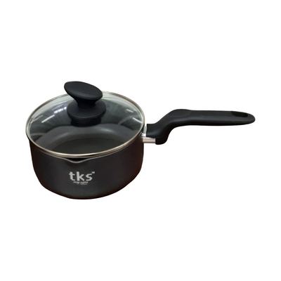 Non-stick hard anodised saucepan 16cm