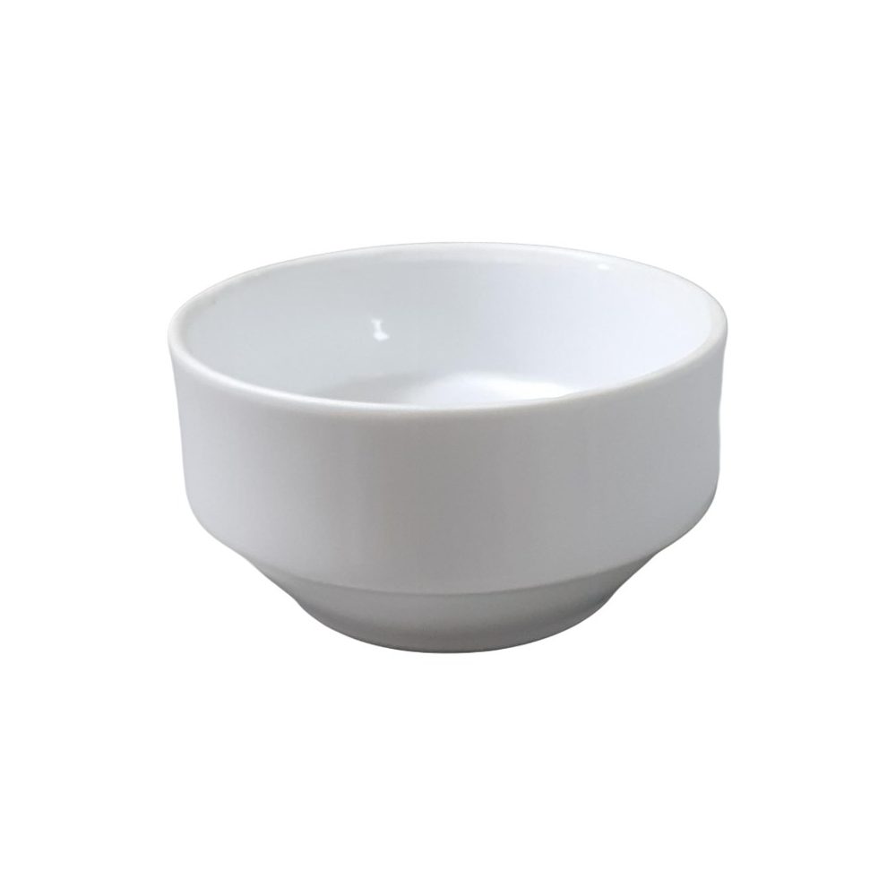 Dankotuwa White Porcelain Soup Cup
