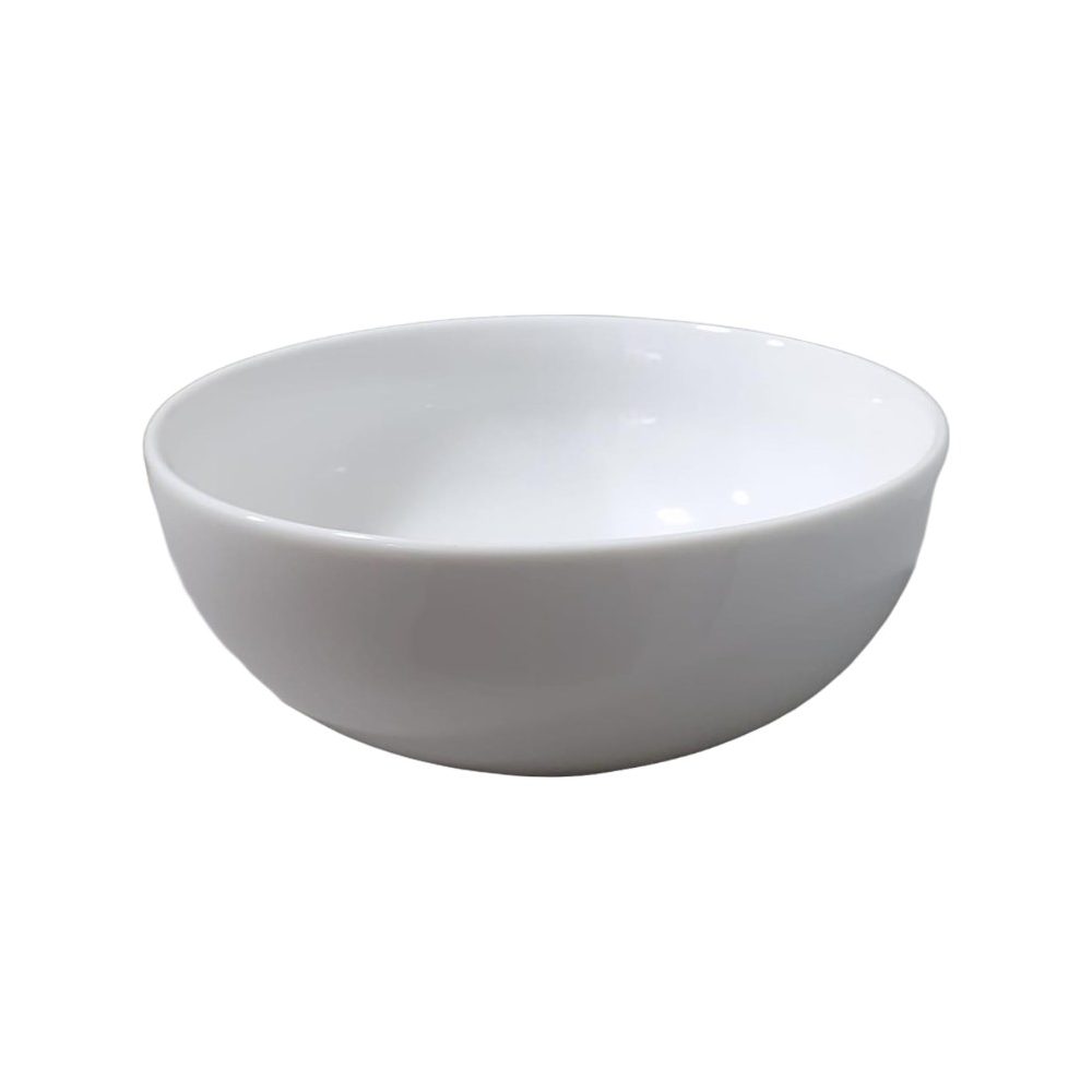 Dankotuwa white porcelain serving bowl