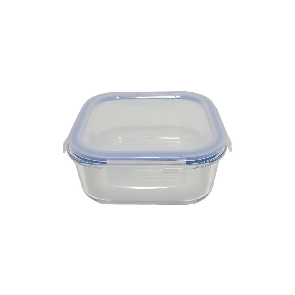 Square Glass Food Container 1100ml
