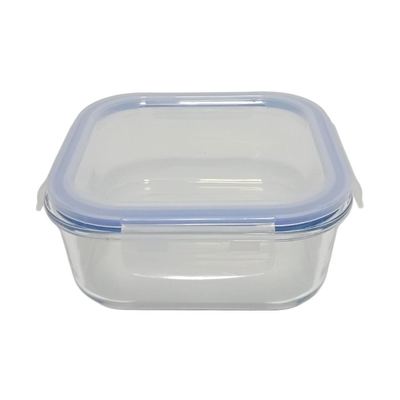 Square Glass Food Container 1100ml