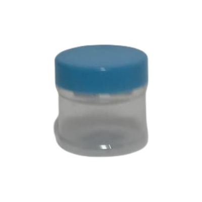 Plastic storage jar with screw lid (large)