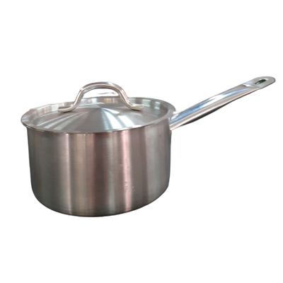 2L stainless steel saucepan with lid