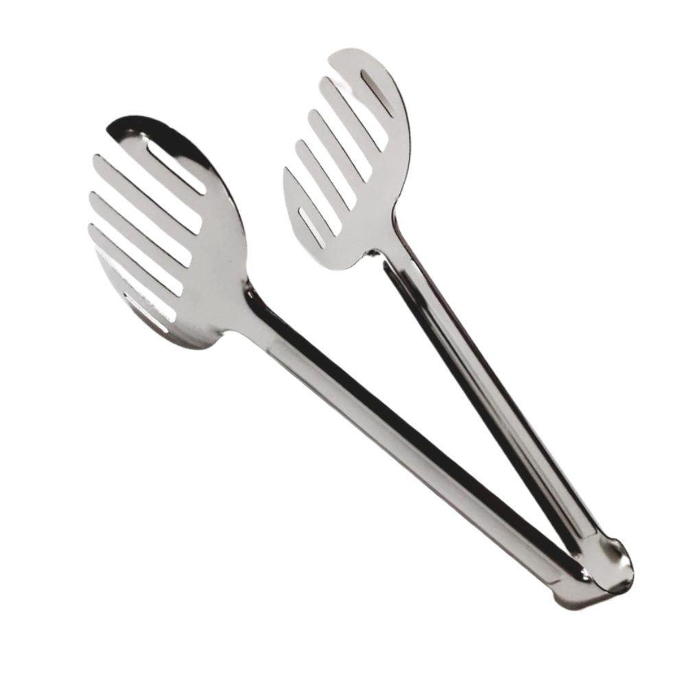 Stainless Steel Slotted Food Tong