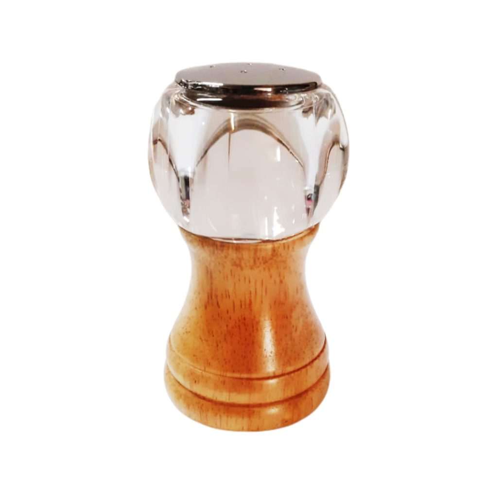 Wooden salt and pepper shaker
