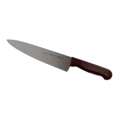 Tramontina 10" Chef Knife, Brown Handle