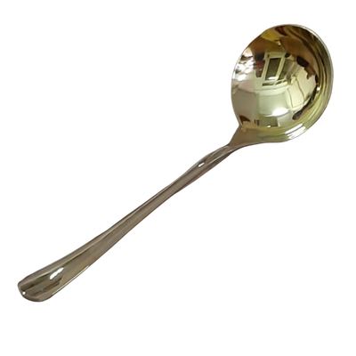 Gold Soup Ladle Serving Spoon
