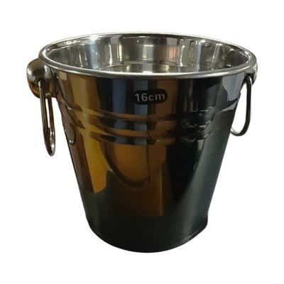 Stainless Steel Ice Bucket, 16cm